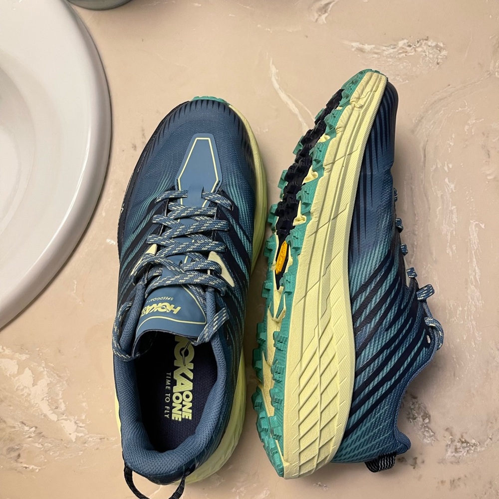 HOKA ONE ONE Women’s Speedgoat 4 Trail Running Shoes